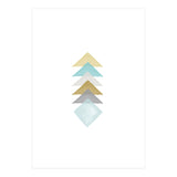 Watercolor Triangles (Print Only) thumbnail