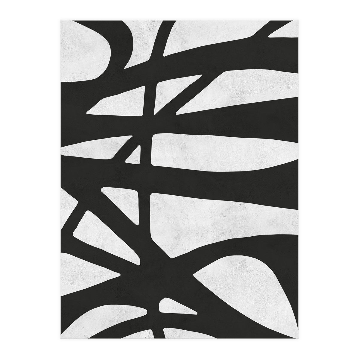 Expressionist black and white IV (Print Only)