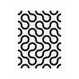 My Favorite Geometric Patterns No.28 - White (Print Only) thumbnail