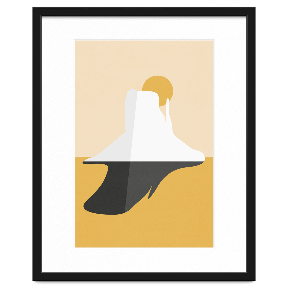 Abstract Mesa - Golden Desert