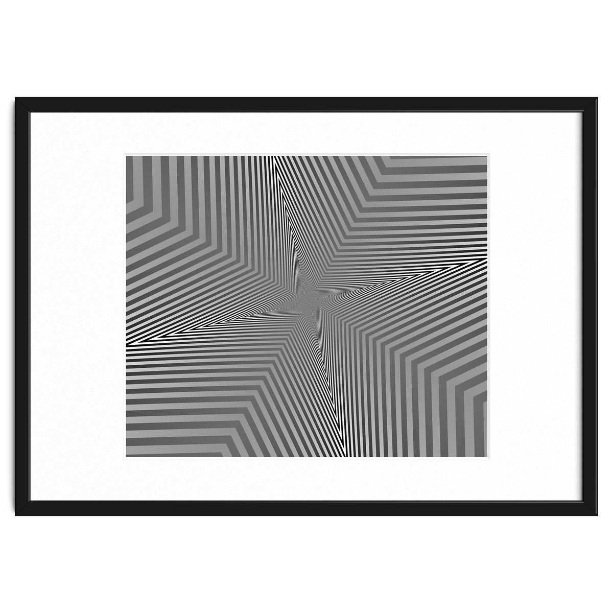 Abstract Triangle Pattern Geometric