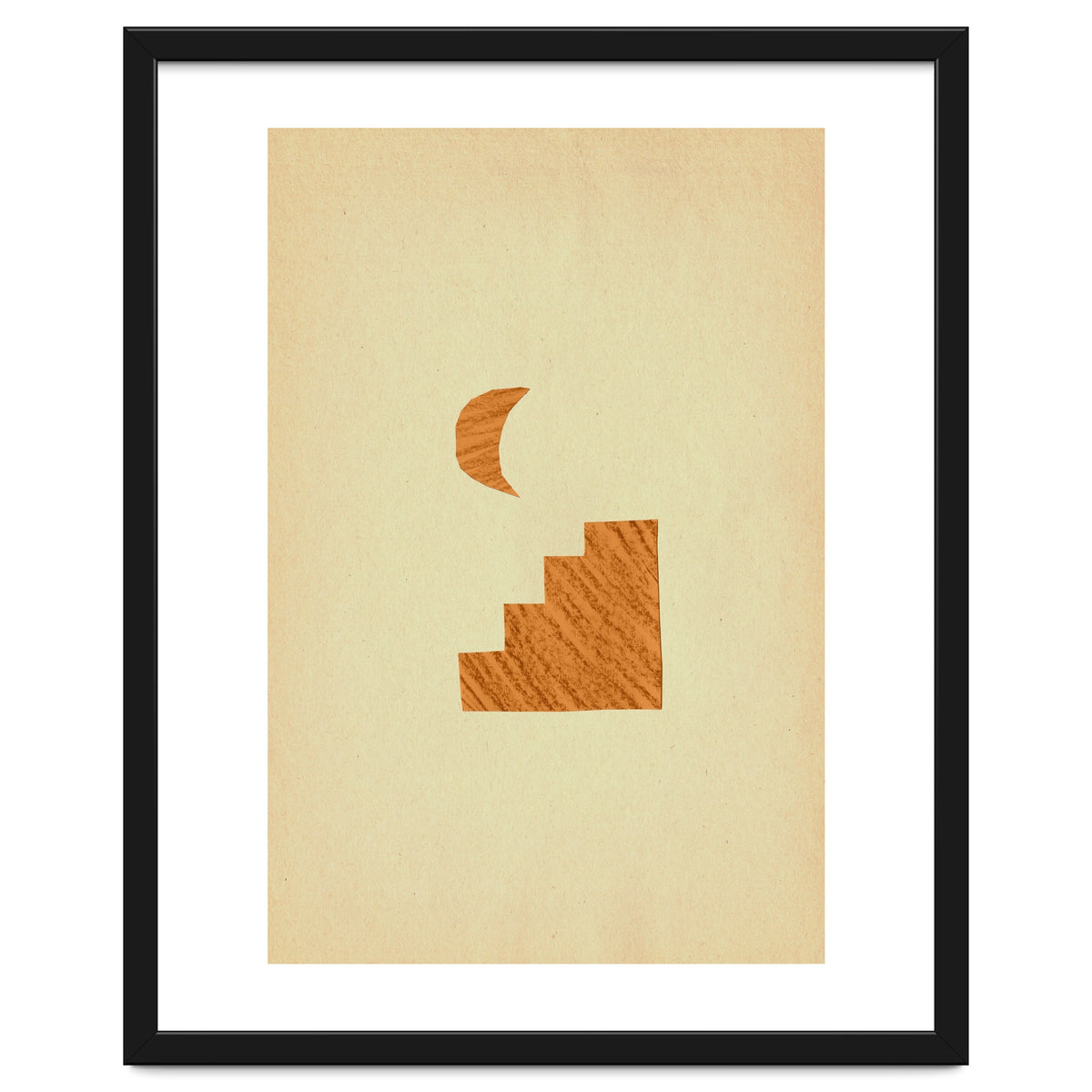 Minimalist moroccan landscape