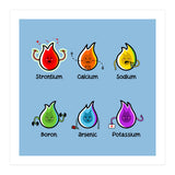 Kawaii Flaming Elements Science (Print Only) thumbnail