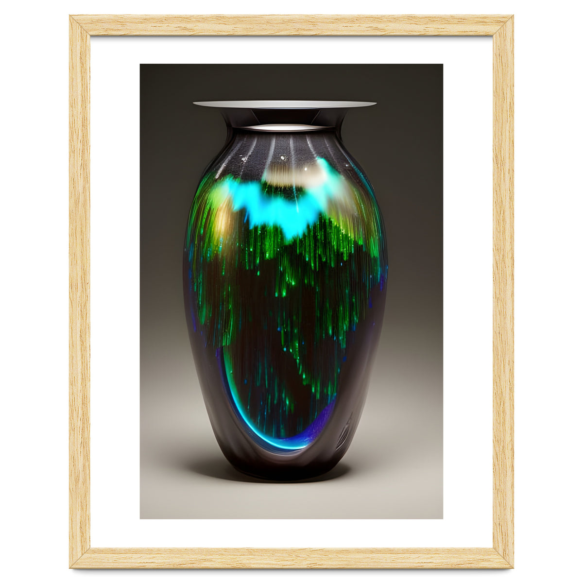 Antique Cosmic Vase Digital AI Art