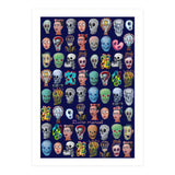 Calaveras Y Fridas (Print Only) thumbnail