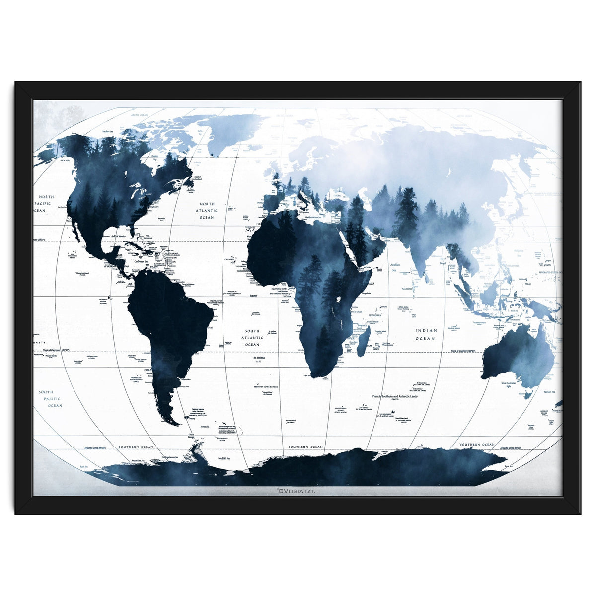 ALLOVER THE WORLD-Woods fog