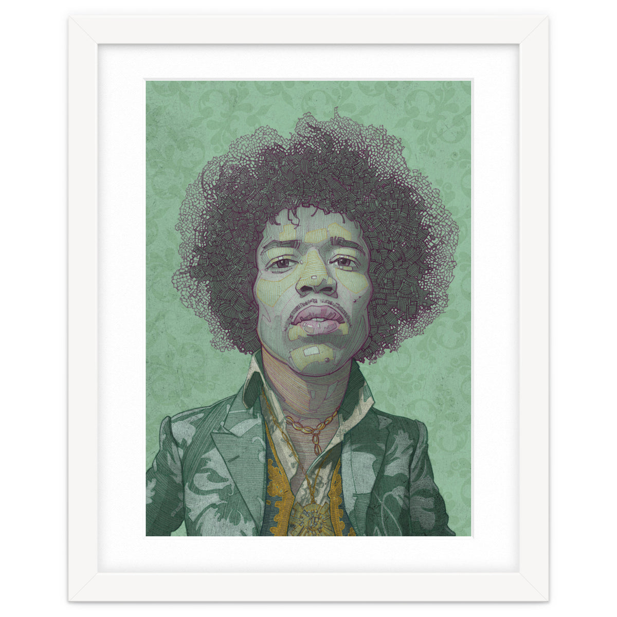Hendrix Illustration