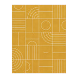 My Favorite Geometric Patterns No.22 - Mustard Yellow (Print Only) thumbnail