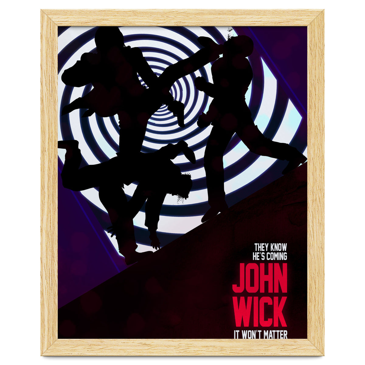 John Wick Minimal Movie Poster