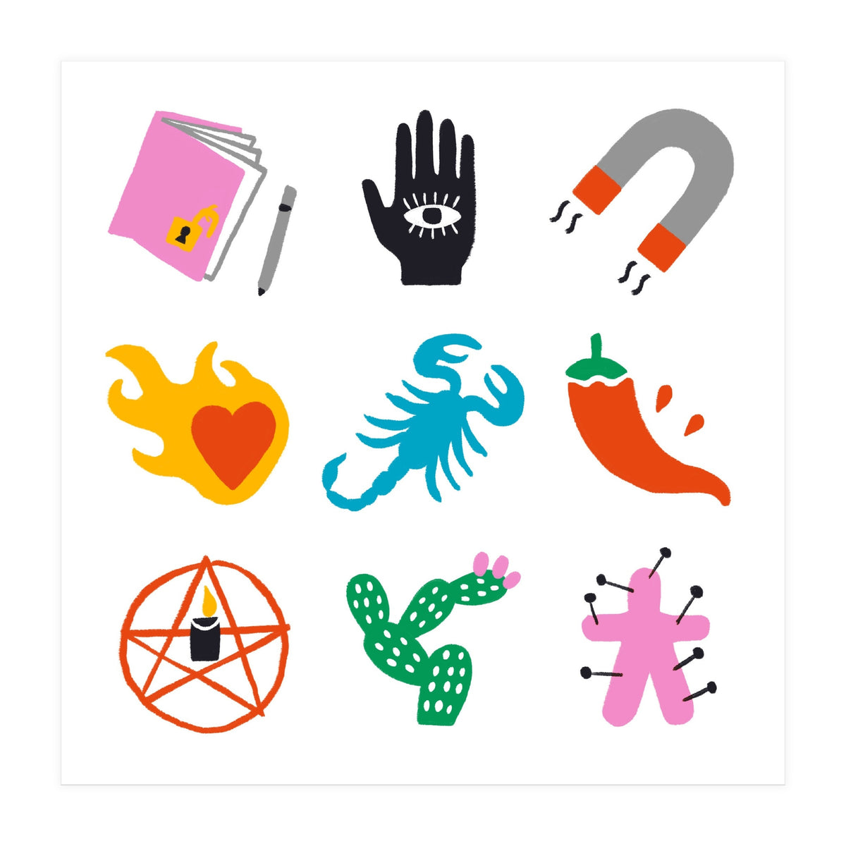 Scorpio Emoji (Print Only)