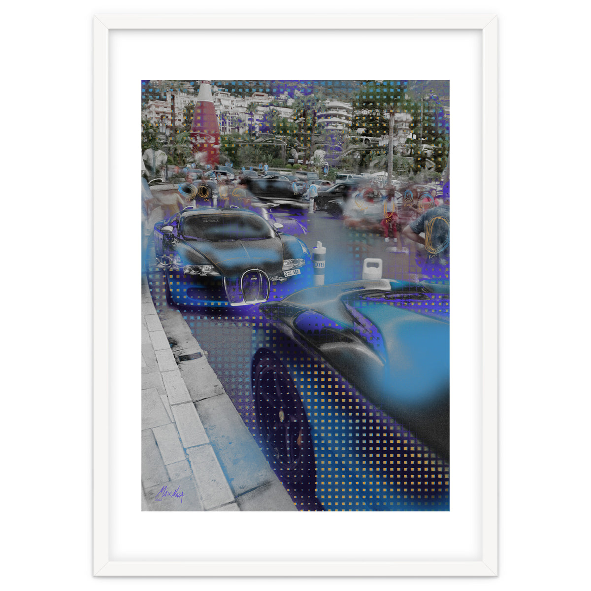 August ’22 — Blue Bugatti, Monaco
