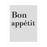 Bon Appétit, Grey (Print Only) thumbnail