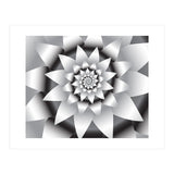Abstract Modern Flower Design Art (Print Only) thumbnail