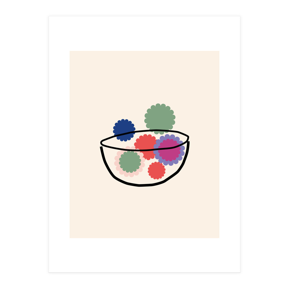 Fruits Or Flowers 1 Rgb (Print Only)