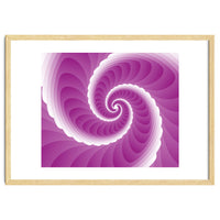 Abstract Pink Swirl