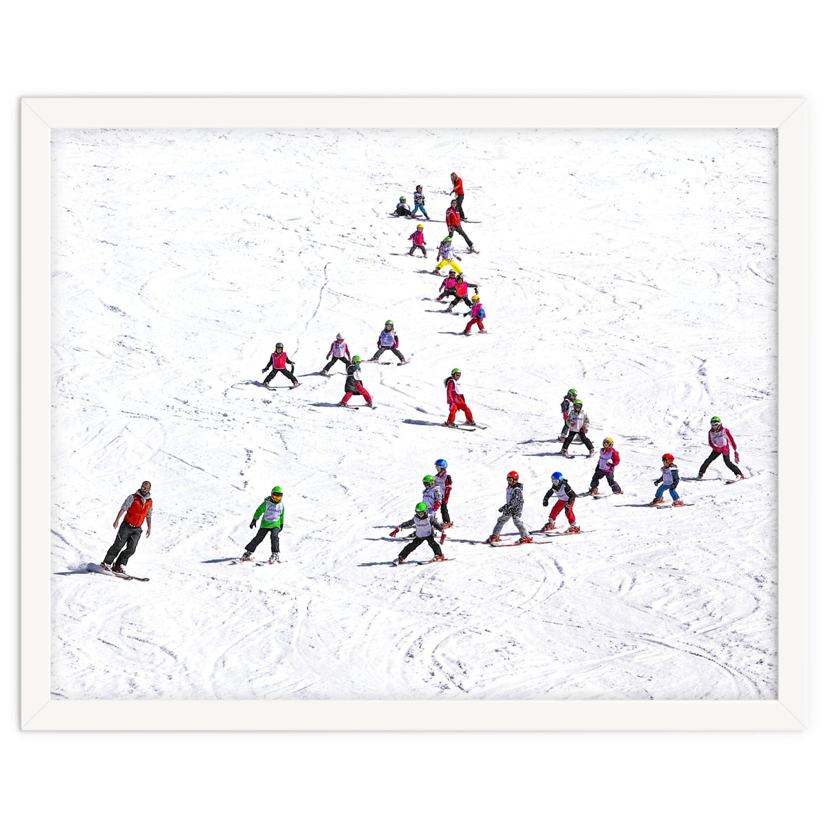 Ski school (Colour)
