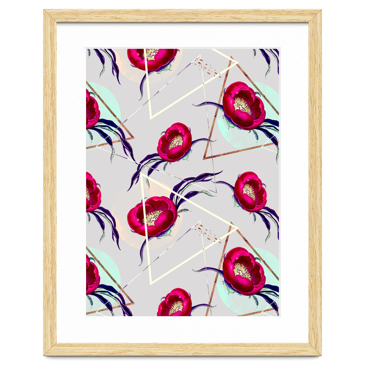 Flowery blooming with geometric II