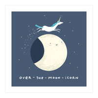 Over The Moon Icorn (Print Only)