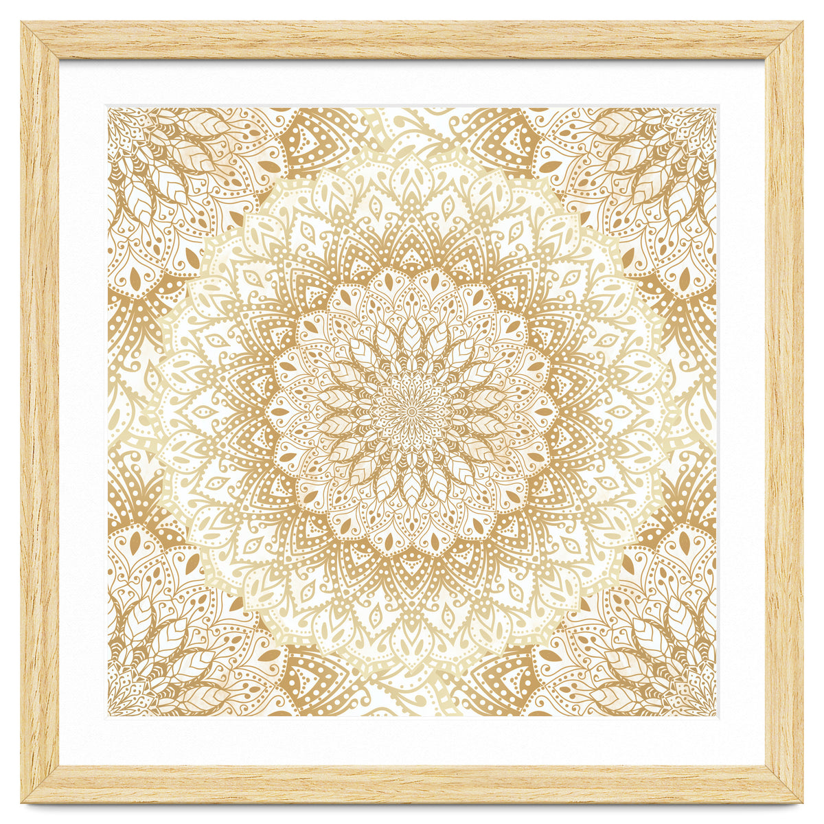 Mandalas For May Gold