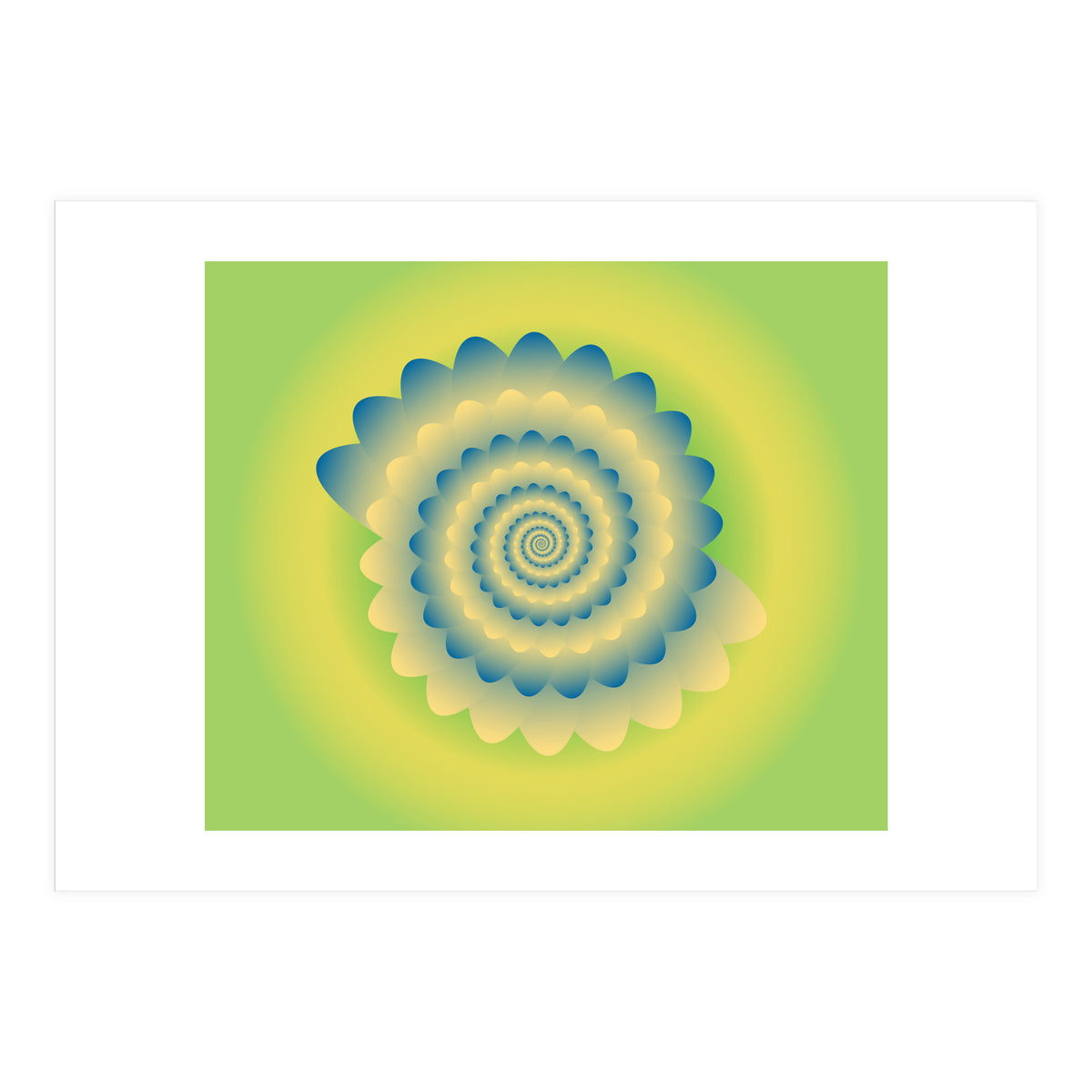 3D Flower Art (Print Only)