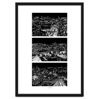 Prague print in black