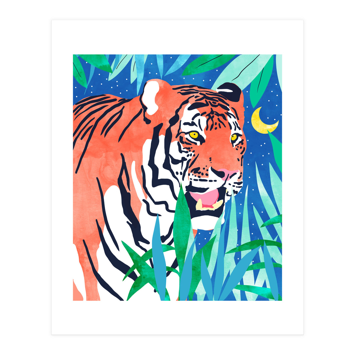 Tiger Forest (Print Only)