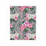 Flowery on linear mosaic (Print Only) thumbnail