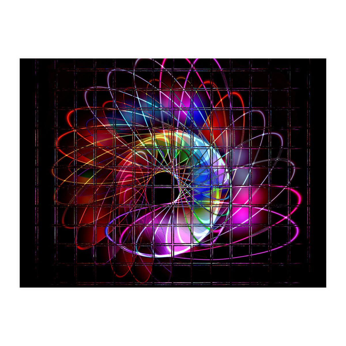 Illuminated helix #3 (Print Only)