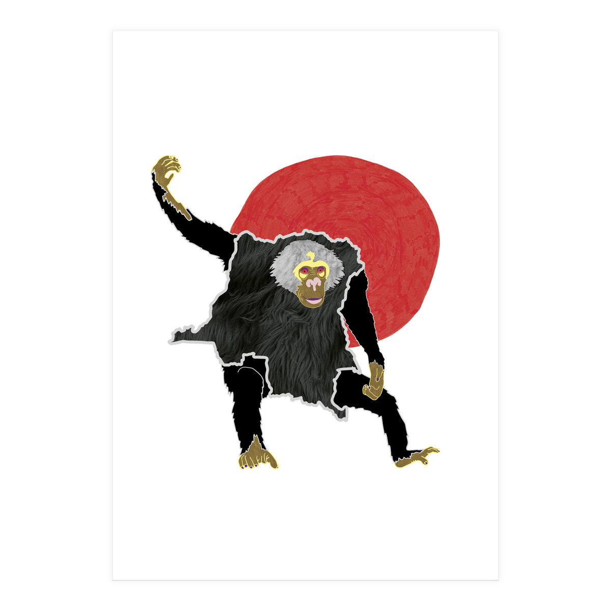 Congolese Bonobo (Print Only)