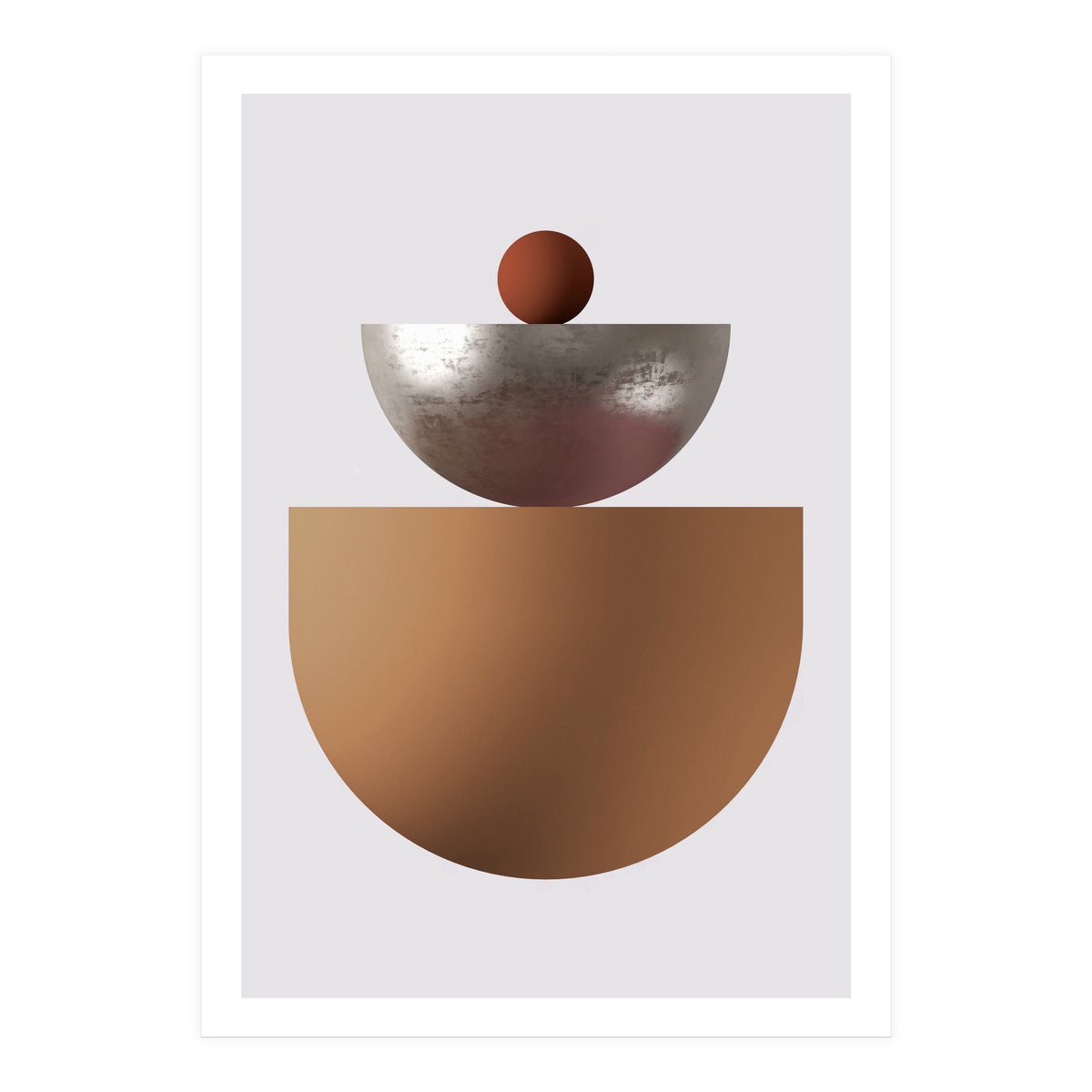 Terracotta balance 05 (Print Only)