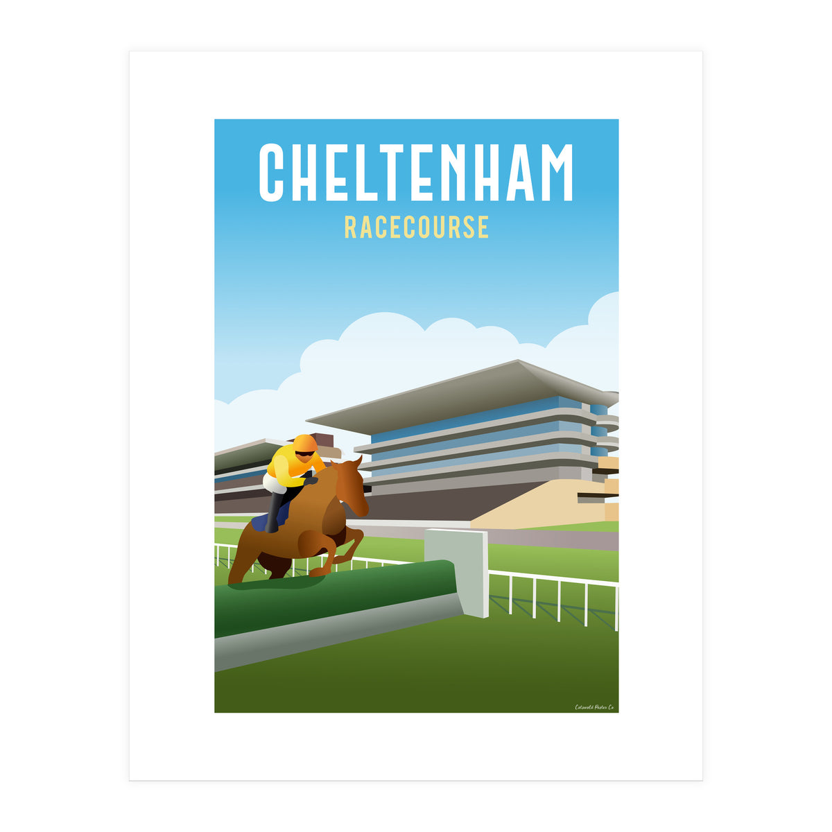 Cheltenham Racecourse (Print Only)