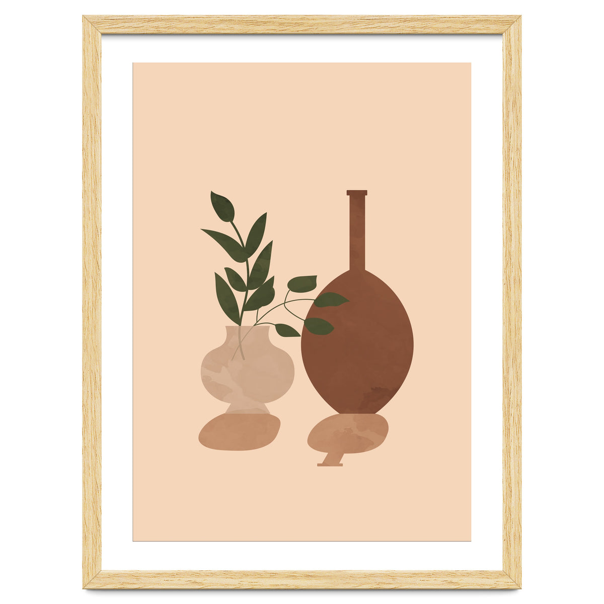 Potted Plant Scandinavian Botanical