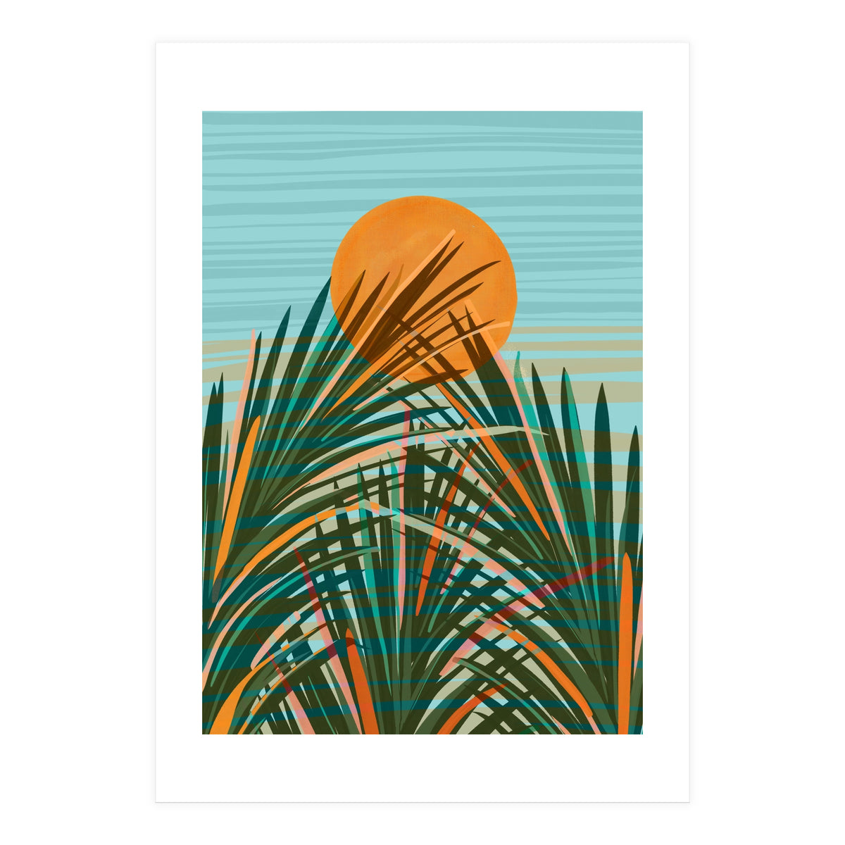 Glorious sunset (Print Only)