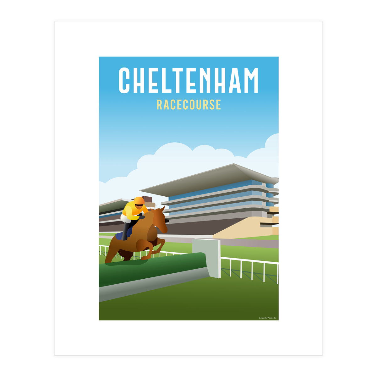 Cheltenham Racecourse (Print Only)