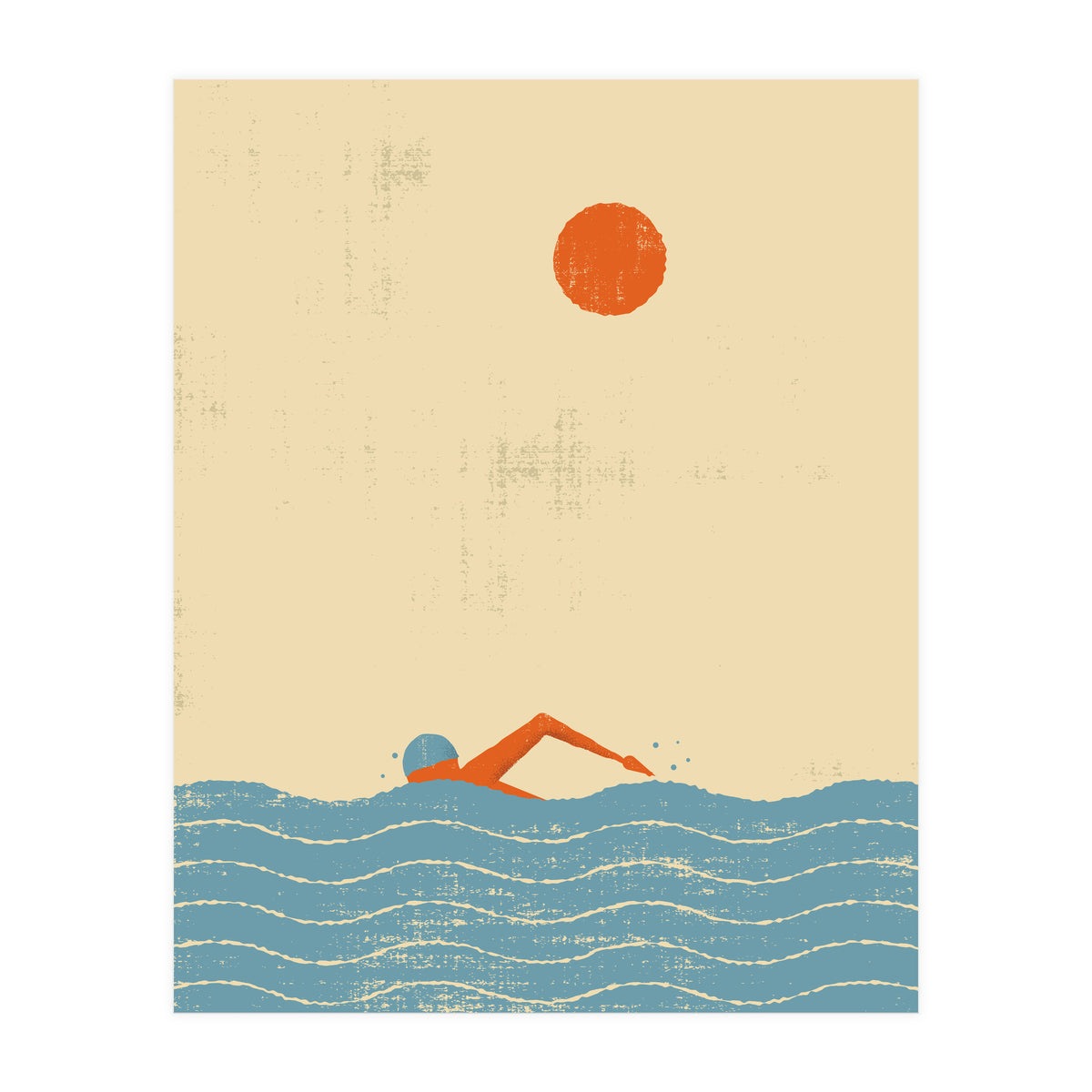 Swimmer (Print Only)
