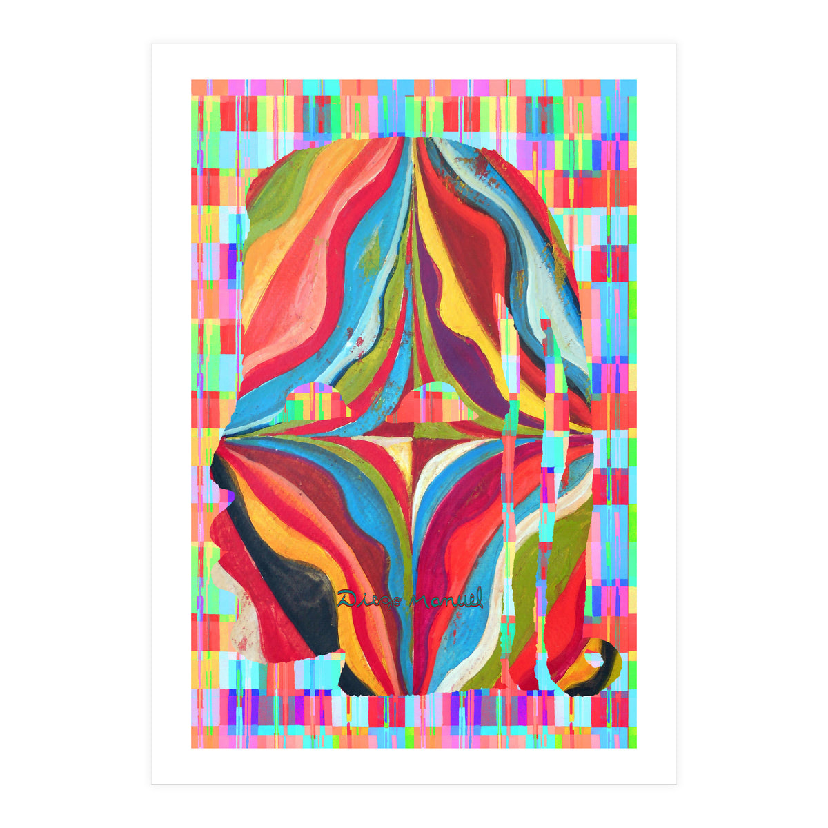 Abstracto Pop Nuevo B Nuevo 13 (Print Only)