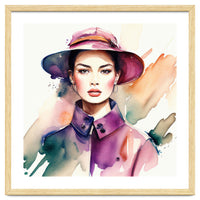 Watercolor Fashion Woman #2