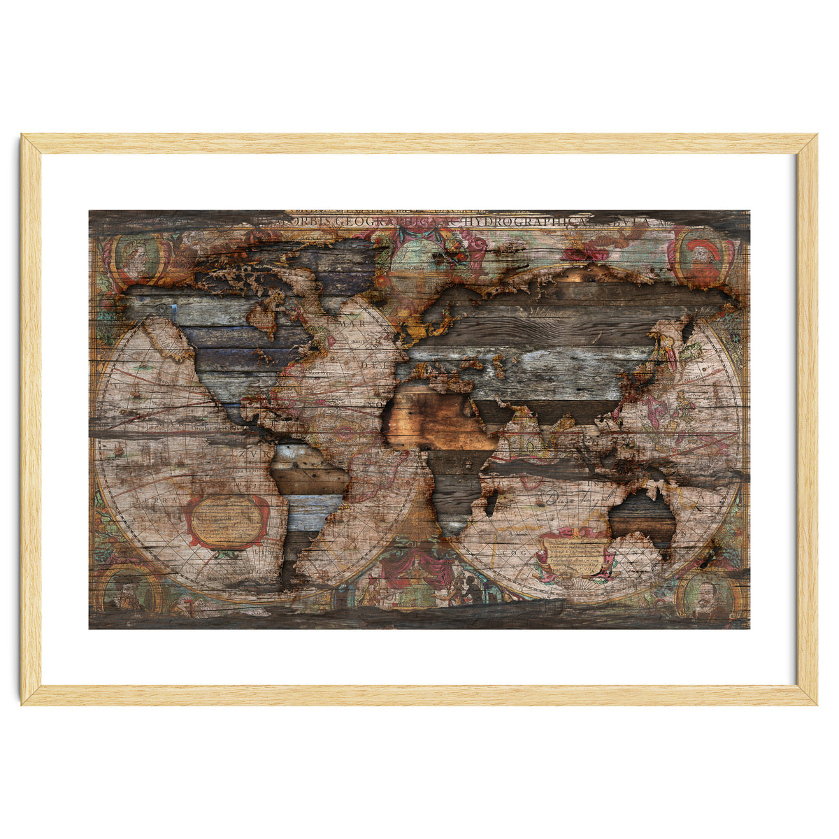Reclaimed Map