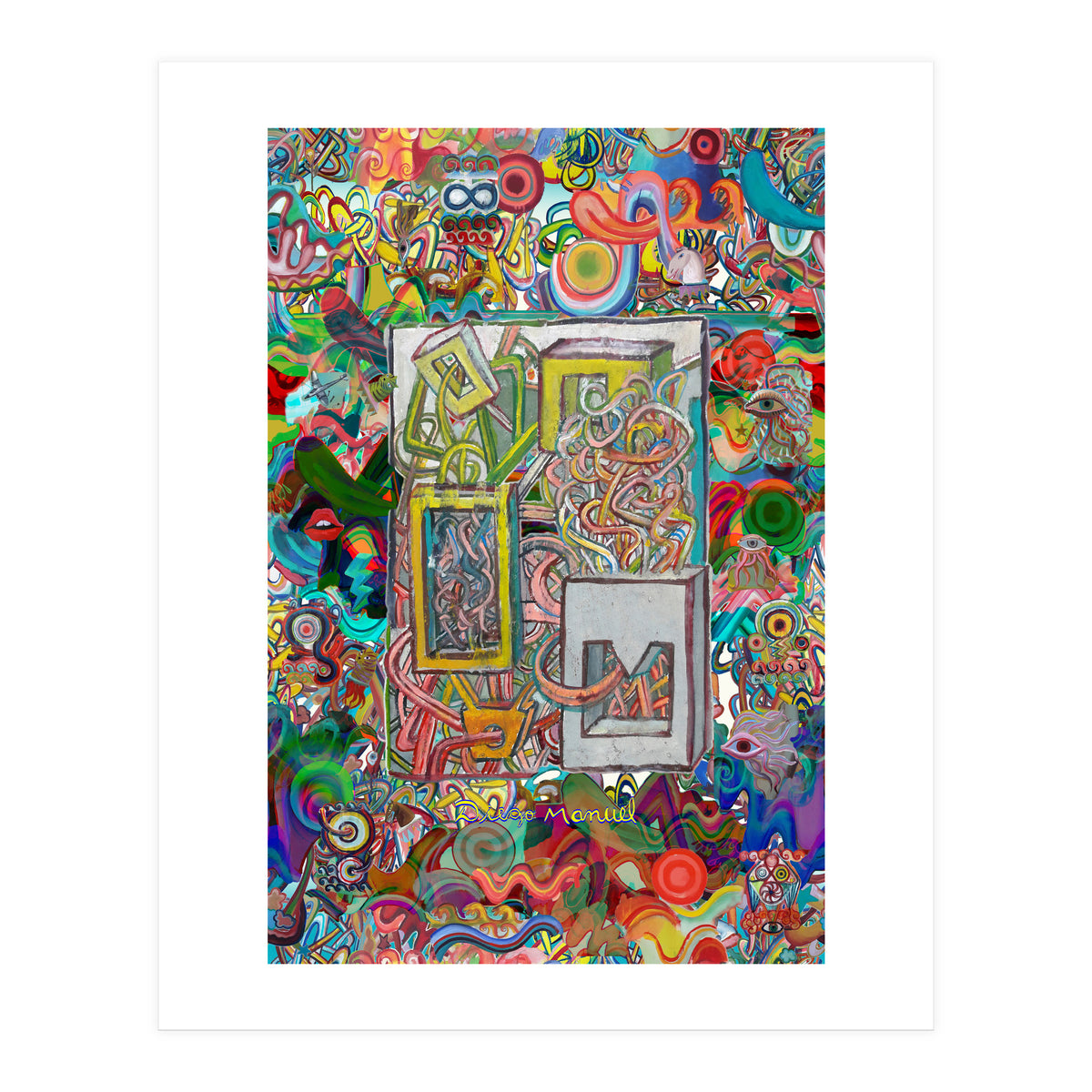 Graffitis 2021 Tapiz 9 (Print Only)