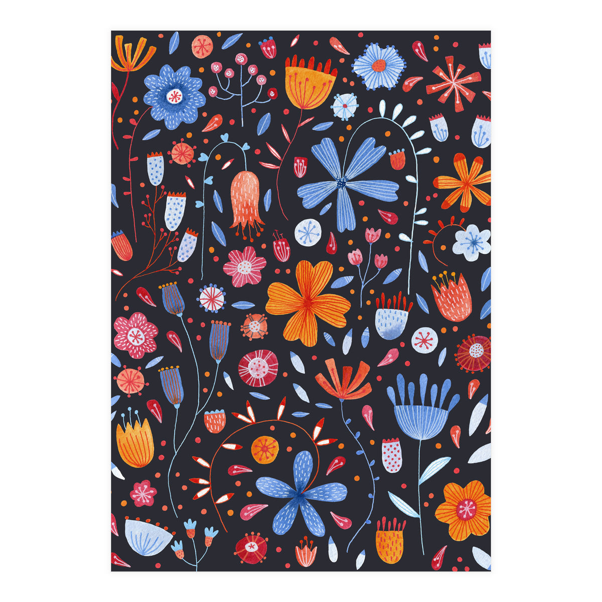 English Meadow Dark Smaller (Print Only)