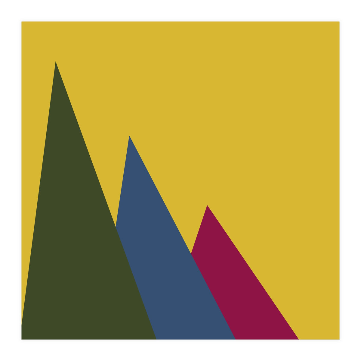 Abstract modern forest (Print Only)