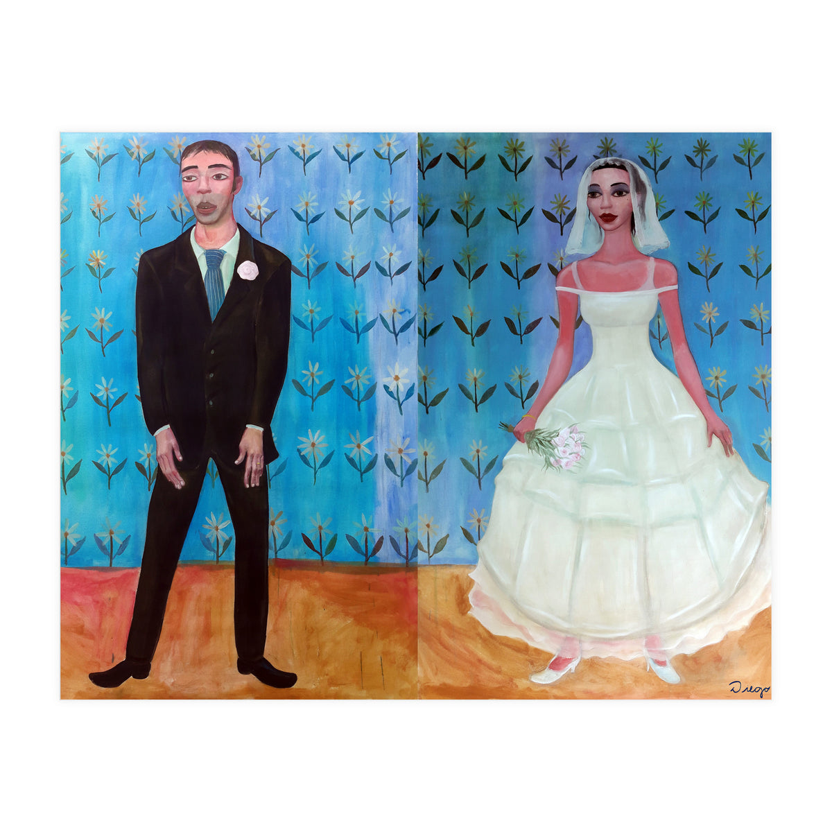 Diptico Novios 2 (Print Only)