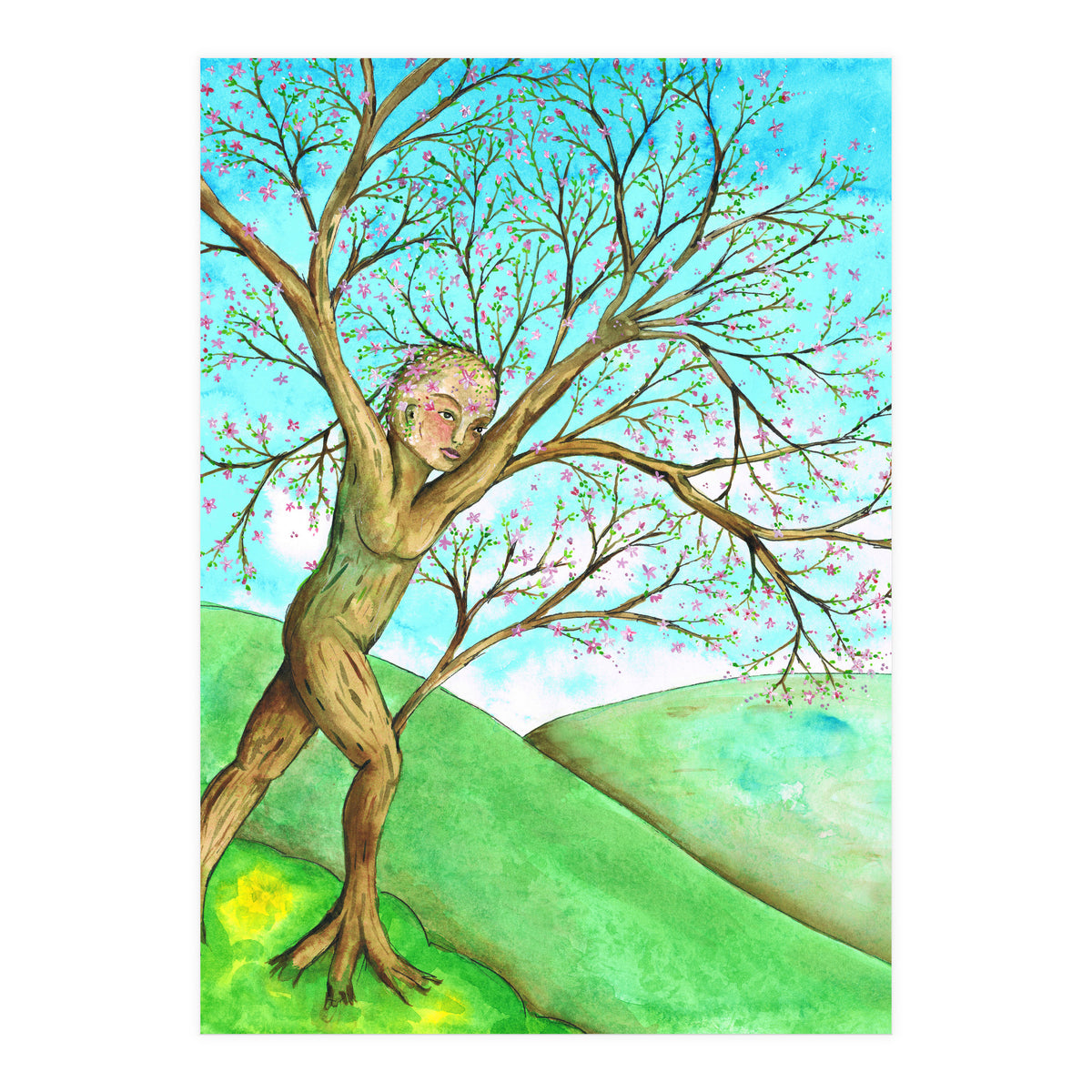 Spring dryad (Print Only)