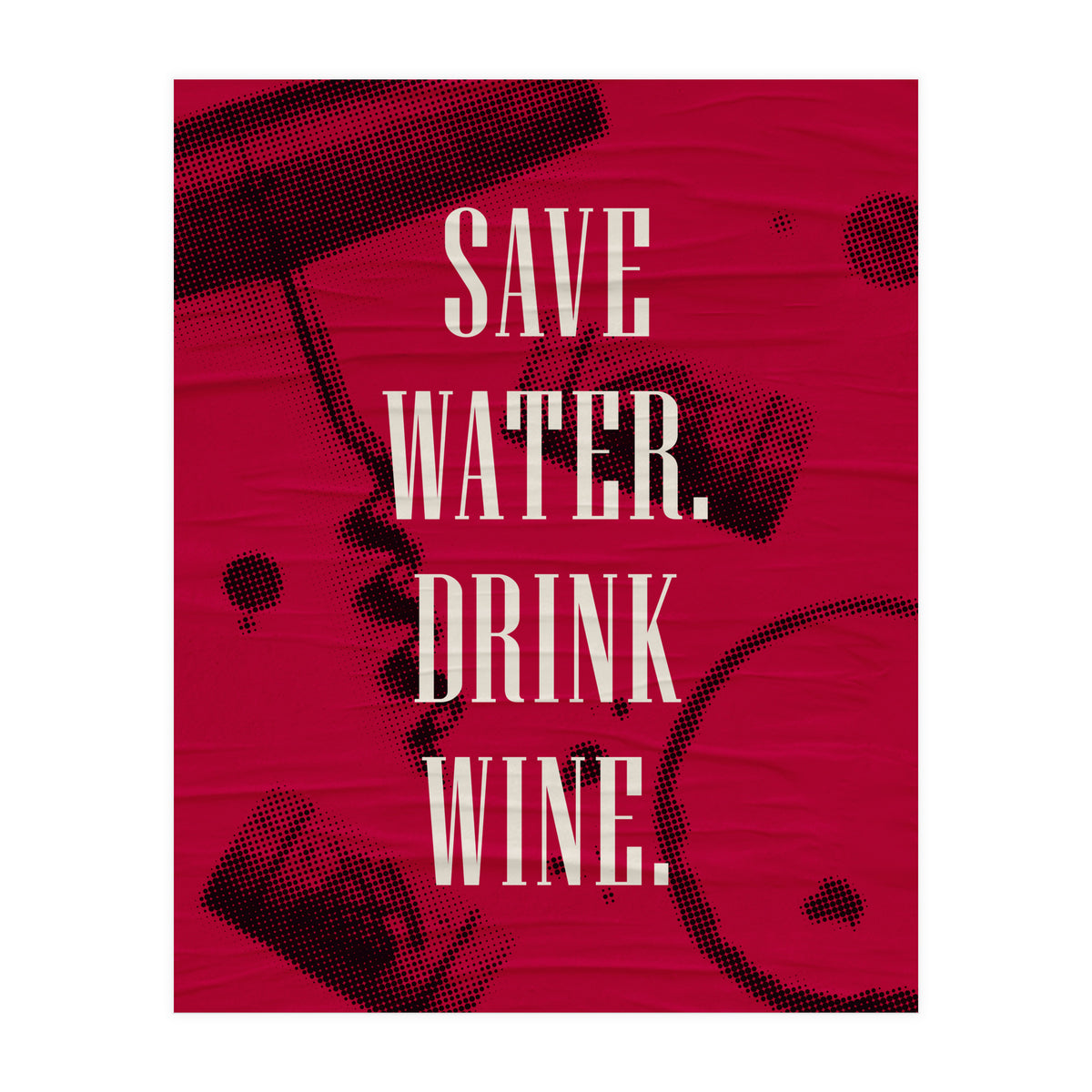 Adulting Save Water2 (Print Only)