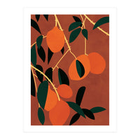 Terracotta Boho Lemon Tree (Print Only)