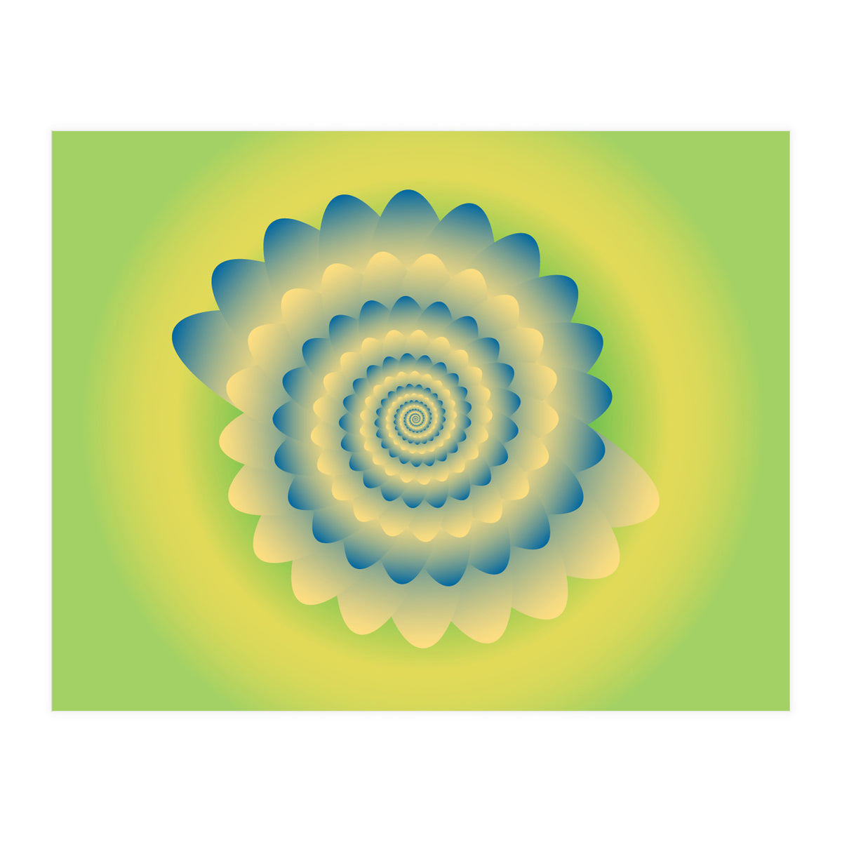 3D Flower Art (Print Only)