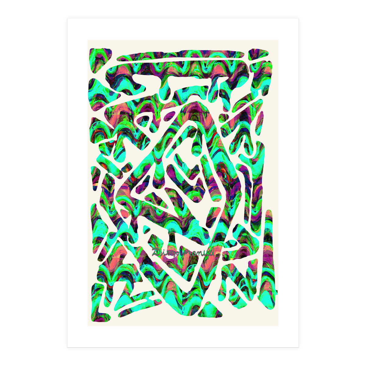 New Graffiti B 19 (Print Only)