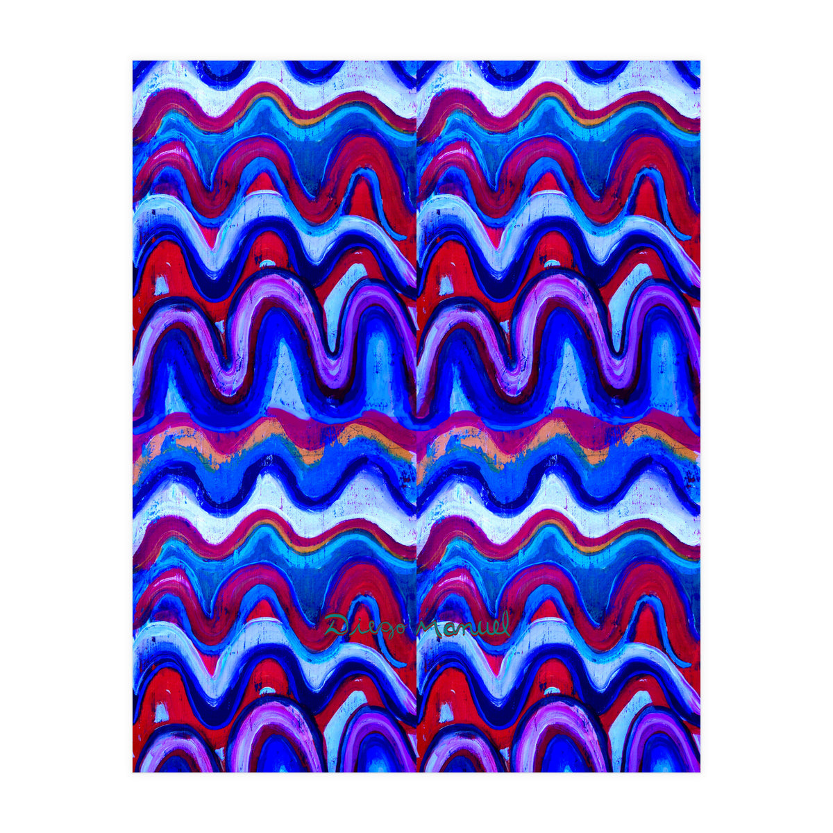 Pop Abstract A 25 (Print Only)