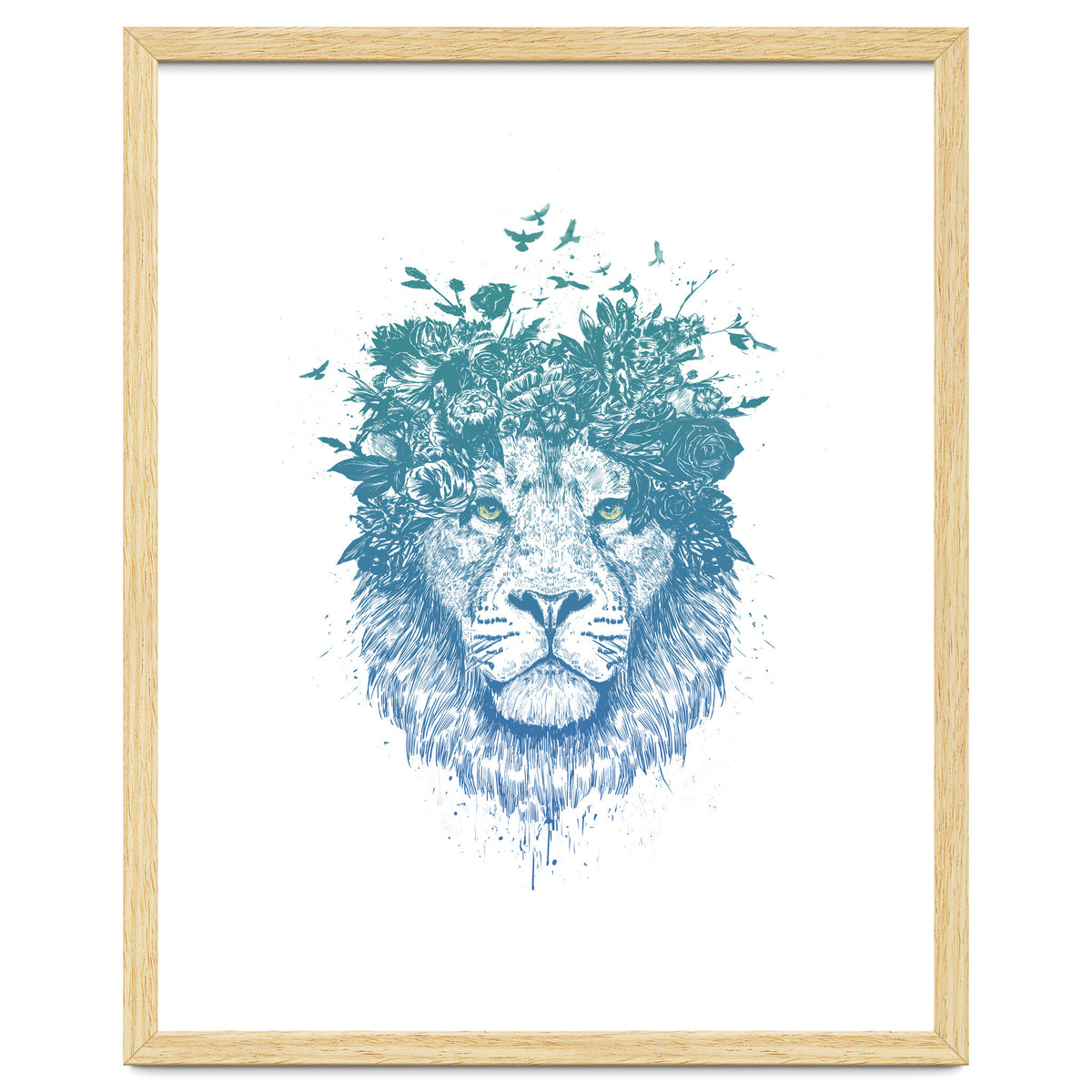 Floral Lion