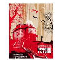Psycho movie poster (Print Only)
